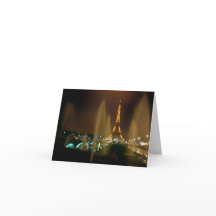 Cartão de Nota de Paris