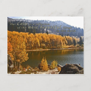 Cartão de Nota de Saudação de Foto do Lago Tahoe