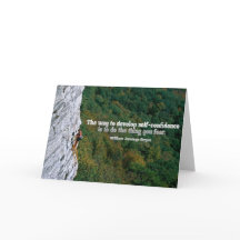 Cartão de Nota de Saudação Inspiracional de Autoco