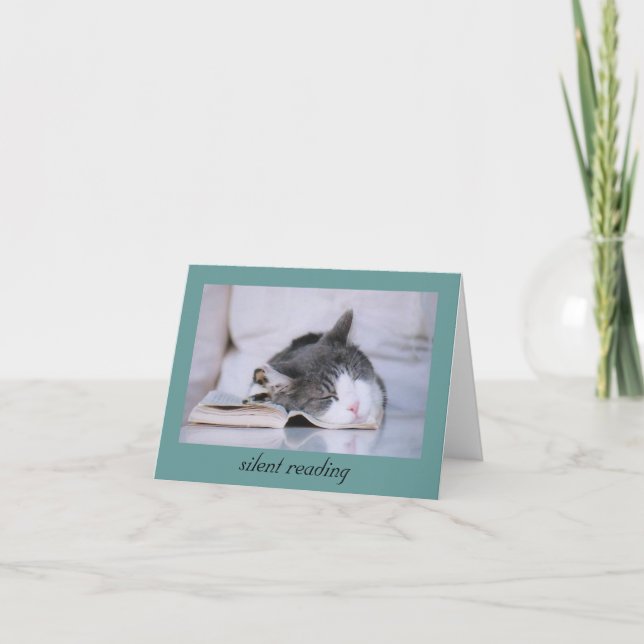 Cartão de Nota de Sonhos Literários (Frente)