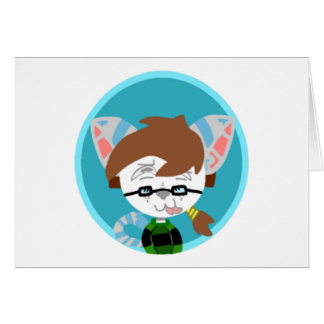 Cartão de Nota de Vazio AnonoCat