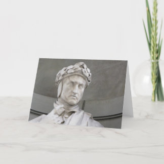 Cartão de Nota de Vazio Dante Alighieri