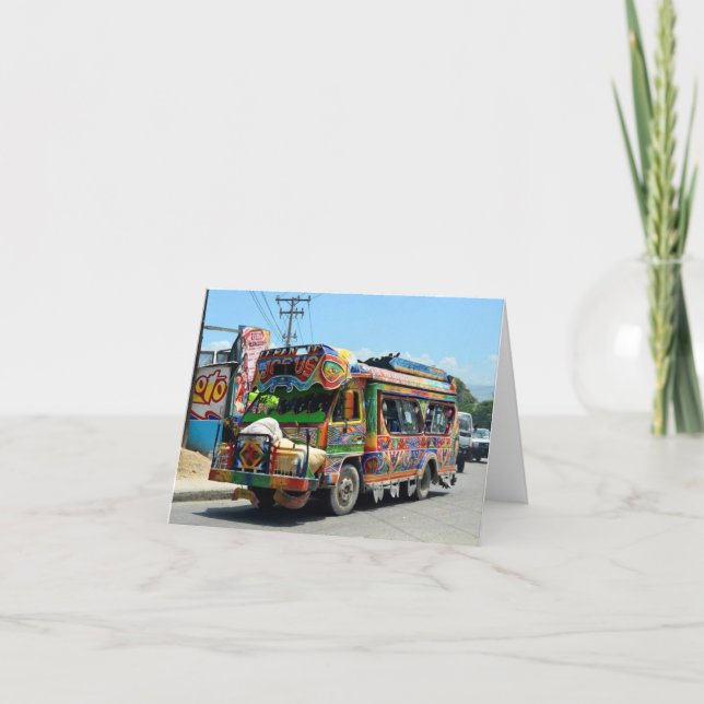 Cartão de nota de vazio TapTap Haiti (Frente)