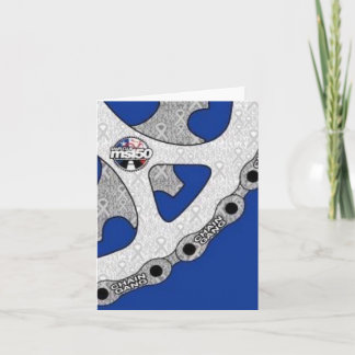 cartão de nota do logotipo-chaingang