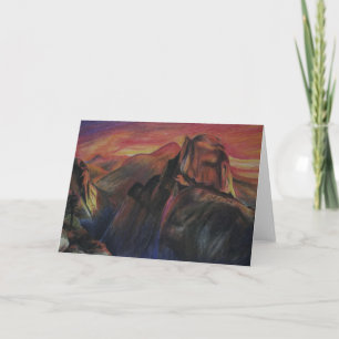 Cartão de Nota do Parque Nacional Yosemite