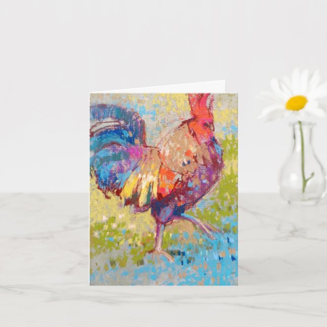 Cartão de Nota Dobrada Clássica (Planta pequena)