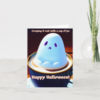 Cartão de Nota Dobrada do Halloween