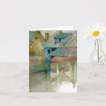 Cartão de Nota Dobrado Personalizado