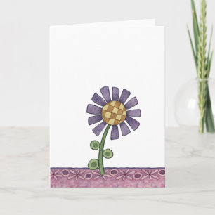 cartão de nota em branco