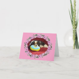 Cartão de Nota em Branco do Cavalier King Charles 