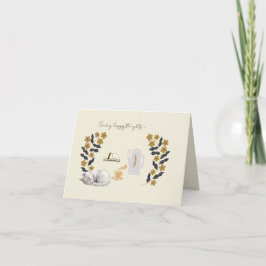 Cartão de Nota - Enviando Pensamentos Felizes