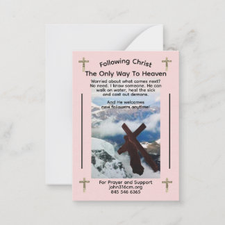 Cartão de Nota Espiritual