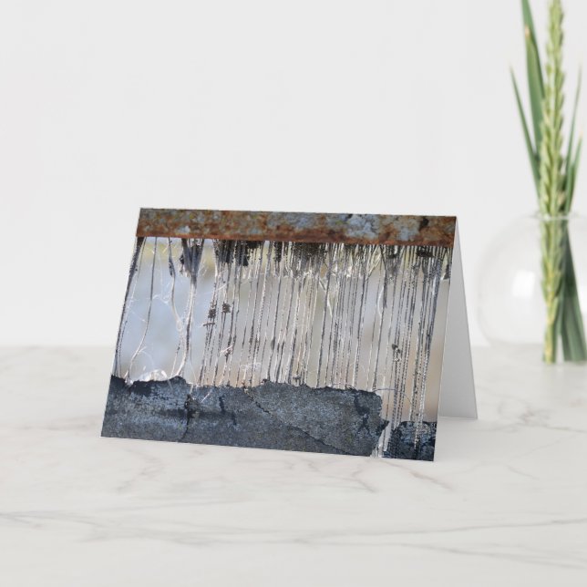 Cartão de Nota "Fibras" (Frente)