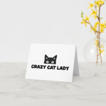 Cartão de Nota Folgada/Cartão de Saudação de Gato