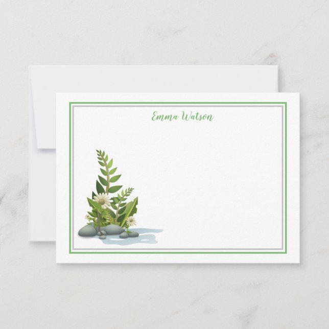 Cartão de Nota Folha Única (Frente)