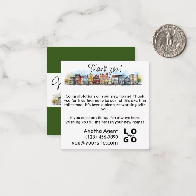 Cartão de Nota Folha Única (Frente/Verso In Situ)