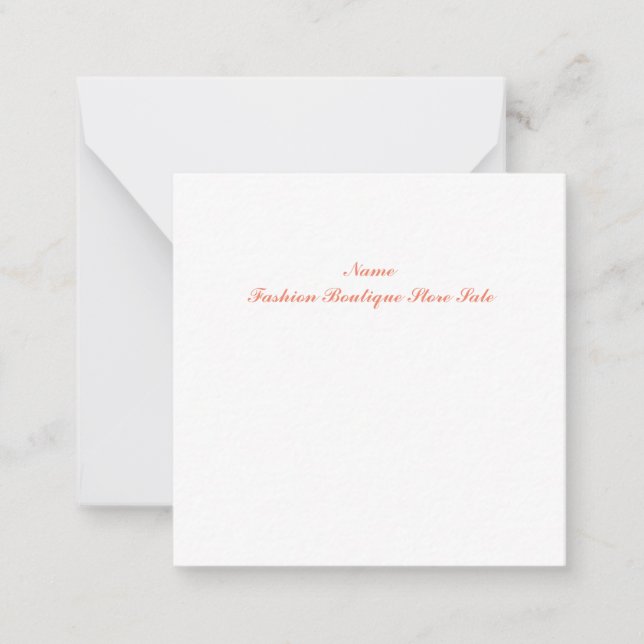 Cartão de Nota Folha Única (Frente)