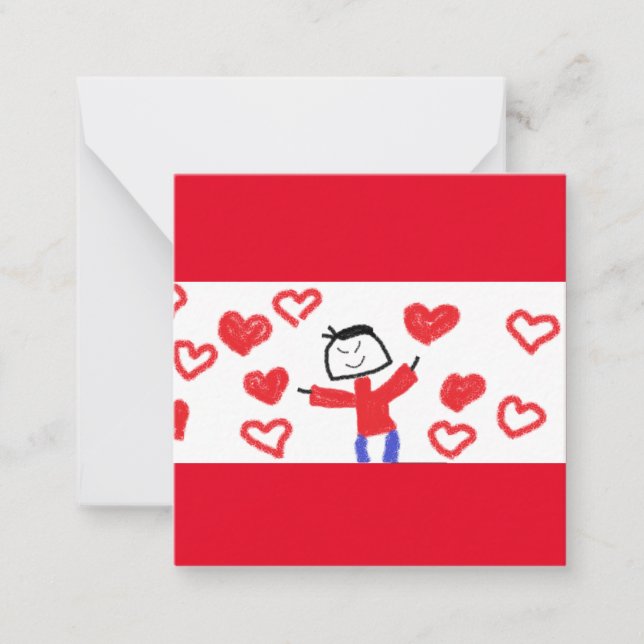 Cartão de Nota Fungi para o Dia dos Namorados  (Frente)