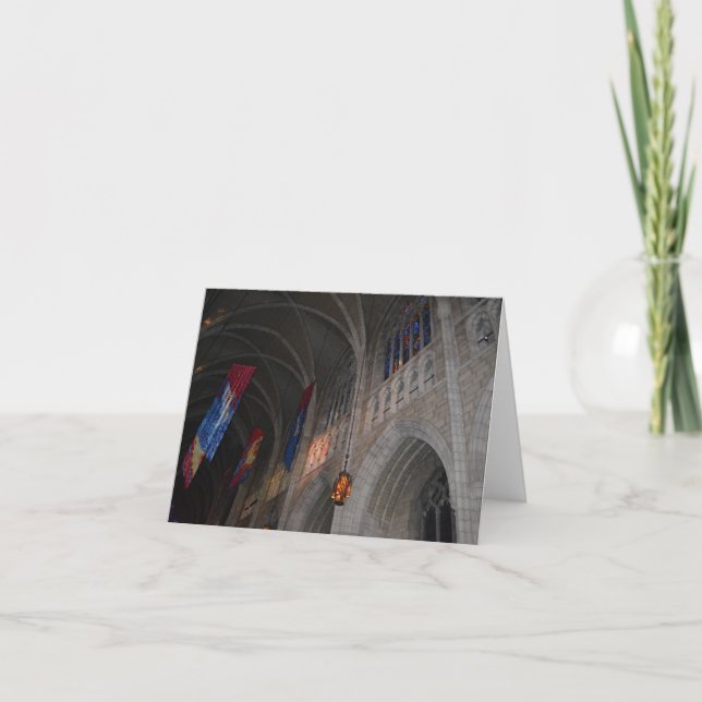 Cartão de nota gótico do renascimento (Frente)