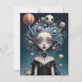 Cartão de Nota Halloween