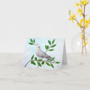 Cartão de Nota Inspiracional de Paz