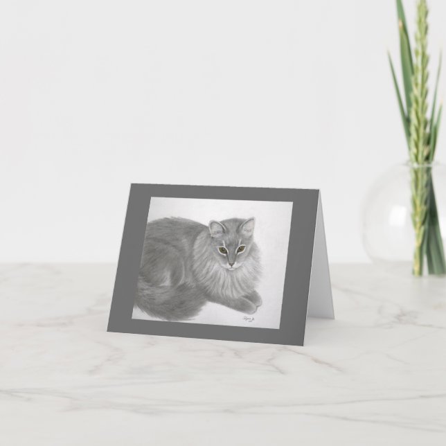 Cartão de Nota Inspiracional Pepper (Frente)