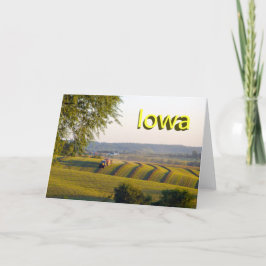 Cartão de Nota - Iowa
