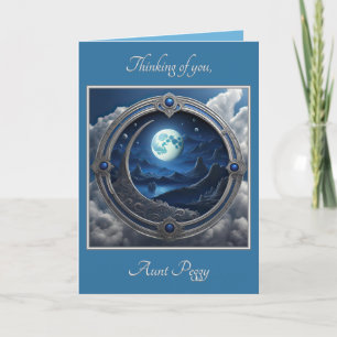 Cartão De Nota Man In The Moon (Set 2402-28A #4)