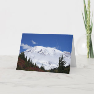 Cartão de Nota Mt Rainier