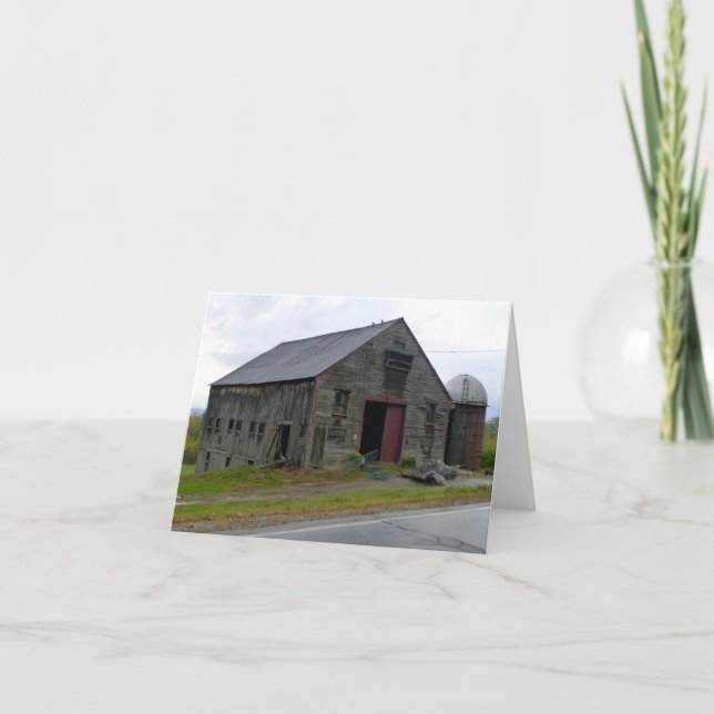 Cartão de Nota New England (Frente)