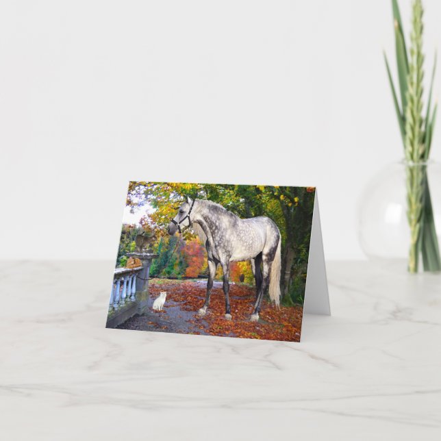 Cartão de Nota "Novos Amigos" (Frente)