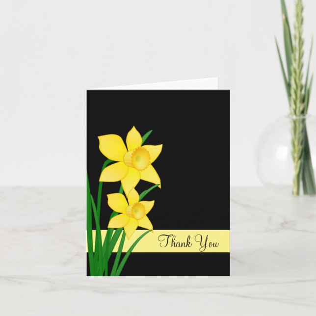 Cartão de Nota Obrigado (Frente)