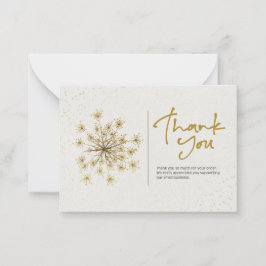 Cartão de Nota Obrigado