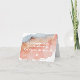 Cartão de nota para empoderar mulheres