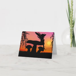 Cartão de Nota para Fada