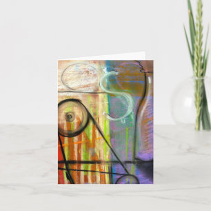 Cartão de nota para máquinas de alquimia industria