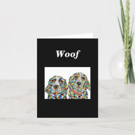 Cartão de Nota para o Vazio Springer Spaniel