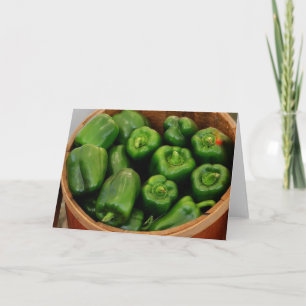 Cartão De Nota Para Pimentos