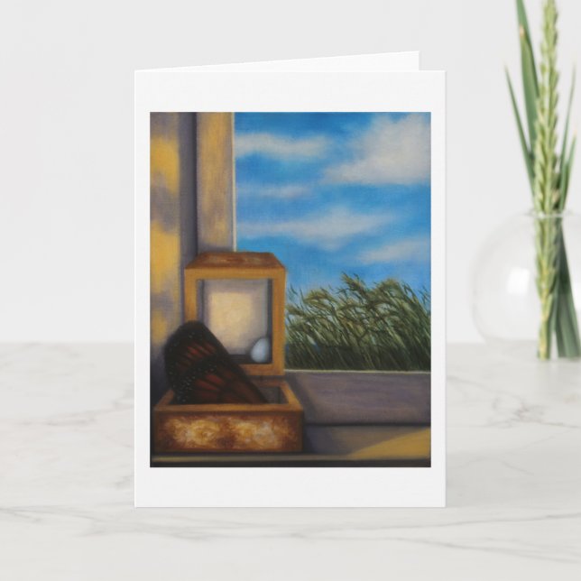 Cartão de nota:  "Passagem " (Frente)