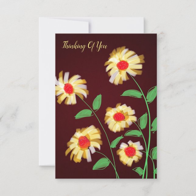 Cartão de Nota Permanente em Contato (Frente)