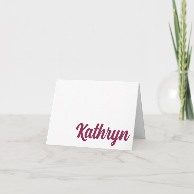 Cartão de Nota Personalizada da Loyola University  (Frente)