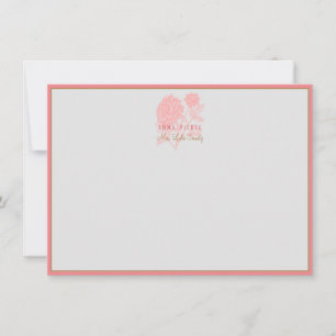 Cartão de Nota Personalizada do Pageant Americano