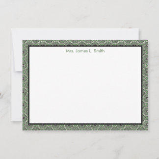 Cartão de Nota Personalizado | Material de Escritó