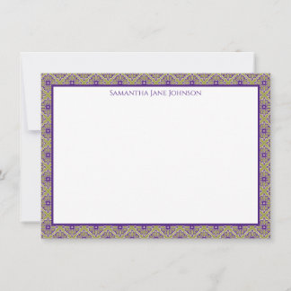 Cartão de Nota Personalizado | Papelaria
