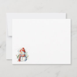 Cartão de Nota Plano