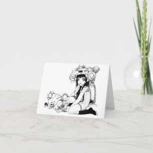 Cartão de nota simbiótico dos amigos