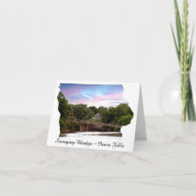 Cartão de Nota - Swing Bridge, Iowa Falls, Iowa