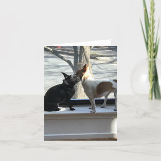 cartão de nota vazio