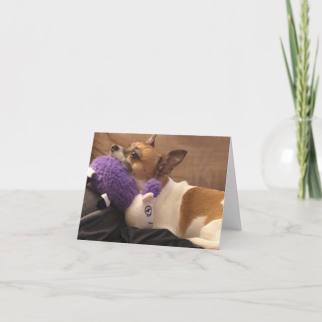 cartão de nota vazio (Frente)