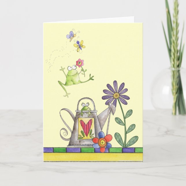 cartão de nota vazio (Frente)